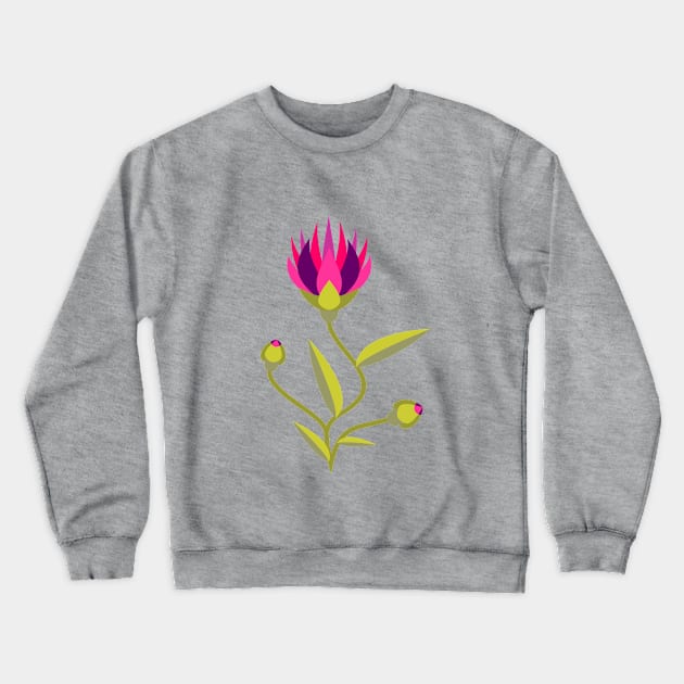 Flower Crewneck Sweatshirt by MichelMM